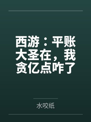 西游平账大圣小说封面